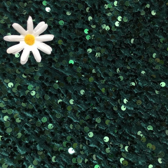 XmhyTop-A Sequin Fabric 1 Yard Sparkling Glittery Sequined Fabric for Sewing Bows, Headbands DIY Easy to Cut, Vibrant Shimmer Ideal for Crafts, Costumes Decor,G16