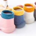 thumbnail image 6 of Otqutp Children Indoor Shoes Canvas Shoes Baby Shoes Baby Shoes Non Slip Ankle Soft Prewalker Shoes For 0 to 4 Years, 6 of 8