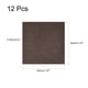 thumbnail image 2 of Fieltro Muebles Almohadillas, 50mm x 50mm Auto Adhesivo Cuadrado Piso Protectores para Muebles Patas Dura Madera Piso, Marrón 12uds, 2 of 6