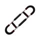 thumbnail image 4 of Equipo de ejercicio de brazo de brazo Equipo de entrenamiento de ajustable portátil Negro rojo 40 kg, 4 of 8