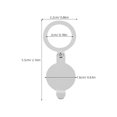 thumbnail image 2 of WEUVEB 10Ud De Mirilla Decorativa De Plateada Para Puerta Con Seguro Y Fácil Uso, 2 of 8