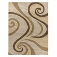 thumbnail image 2 of Modern Swirls Hand-Carved Soft Living Room Area Rug, 2 of 4