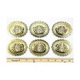 thumbnail image 2 of Conchos 2 3/4" Big Oval Classic Western Bright Gold 6 pieces #50065, 2 of 2