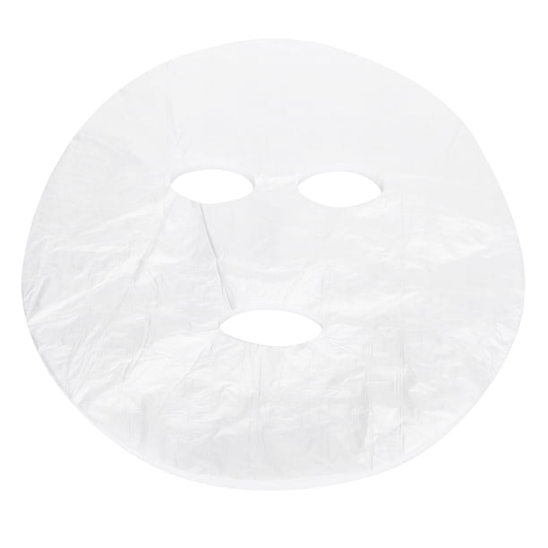 Papel de máscara facial de plástico, 600 piezas de película de plástico desechable Hoja de máscara facial de bricolaje Hoja de máscara facial Diseño a prueba de futuro