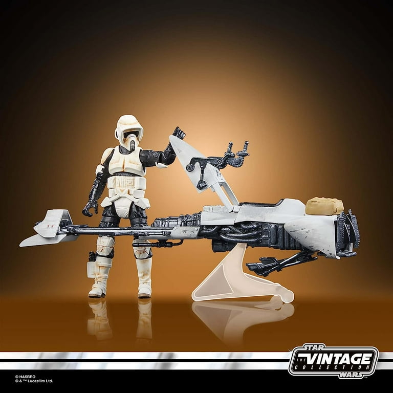 STAR WARS VINTAGE COLLECTION Speeder Bike & Scout Trooper Action