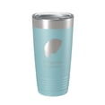 thumbnail image 1 of Neegronda Reservoir Tumbler Lake Map Travel Mug Insulated Laser Engraved Coffee Cup Colorado 20 oz Light Blue, 1 of 1