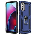 thumbnail image 2 of Designed for Motorola Moto G Stylus 5G (2022) Case, Military Grade Protective Phone Case Cover with Enhanced Metal Ring Kickstand [Support Magnet Car Mount] for Moto G Stylus 5G (2022), Blue, 2 of 8