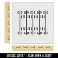 thumbnail image 2 of Football Field Yardlines DIY Cookie Wall Craft Stencil - 5.5 Inch, 2 of 5