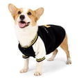 thumbnail image 1 of Sudadera con capucha abrigada para perros y gatos pequeños y medianos, abrigo de invierno, chaqueta para cachorros, ropa para mascotas, chaleco ajustable tipo sudadera para chihuahuas y bulldogs (L), 1 of 3