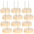 thumbnail image 1 of 12 Piezas de Soporte para Muñecas de Ganchillo, Soporte para Muñecas, Base de Madera para Muñecos de Fieltro, Soporte para Figuras de Acción, 1 of 6