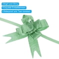 thumbnail image 4 of Unique Bargains 8' Pull Bows Gift Wrapping Pull Bow Rose Pattern Baskets Present Bows Knot Ribbon Green 300 Pcs, 4 of 6