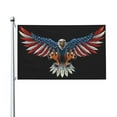thumbnail image 2 of American Flag Eagle Flag 3x5 Ft Outdoor Indoor With Grommet Garden Yard Banner Decorative Sign, 2 of 6