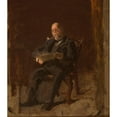 thumbnail image 2 of Thomas Eakins 15x17 Gold Ornate Wood Frame and Double Matted Museum Art Print Titled - Robert M. Lindsay (1900), 2 of 4