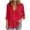 Summer Tops Red, variant on Womens Cotton Linen T-Shirts, Long Sleeve Shirts for Women Summer Casual Vintage Solid Color Lapel Button Down Dressy Blouses