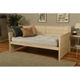 thumbnail image 3 of Pemberly Row Twin-size Tufted Fabric Daybed Mattress - Woodsmoke Brown, 3 of 4