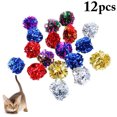 thumbnail image 2 of 12PCS Cat Toy Cute Funny Creative Crinkle Ball Cat Interactive Toy Cat Play Toy, 2 of 7