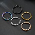 thumbnail image 2 of LICEWO Stress Relief Gifts Spinning Ring Anxiety Finger Ring Elegant Jewelry Colorful, 2 of 11