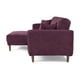 thumbnail image 5 of Sala Modular Sofá Cama Reversible De Lino Morado Modelo Avocata, 5 of 9