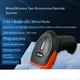 thumbnail image 3 of Escáner de Código de Barras 2D Portátil, Inalámbrico, Bluetooth, 2,4 G, Lector de Códigos QR 1D y 2D con Cable., 3 of 8