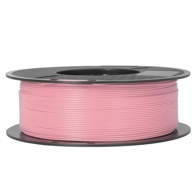 Filament de PLA, Sans Fumée 1kg Filament d'Imprimante 3D pour l'Impression Blanc, Noir, Rouge, Rose, Orange
