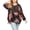Floral Print, variant on Style & Co. Womens Plus Floral Print Split Neck Blouse