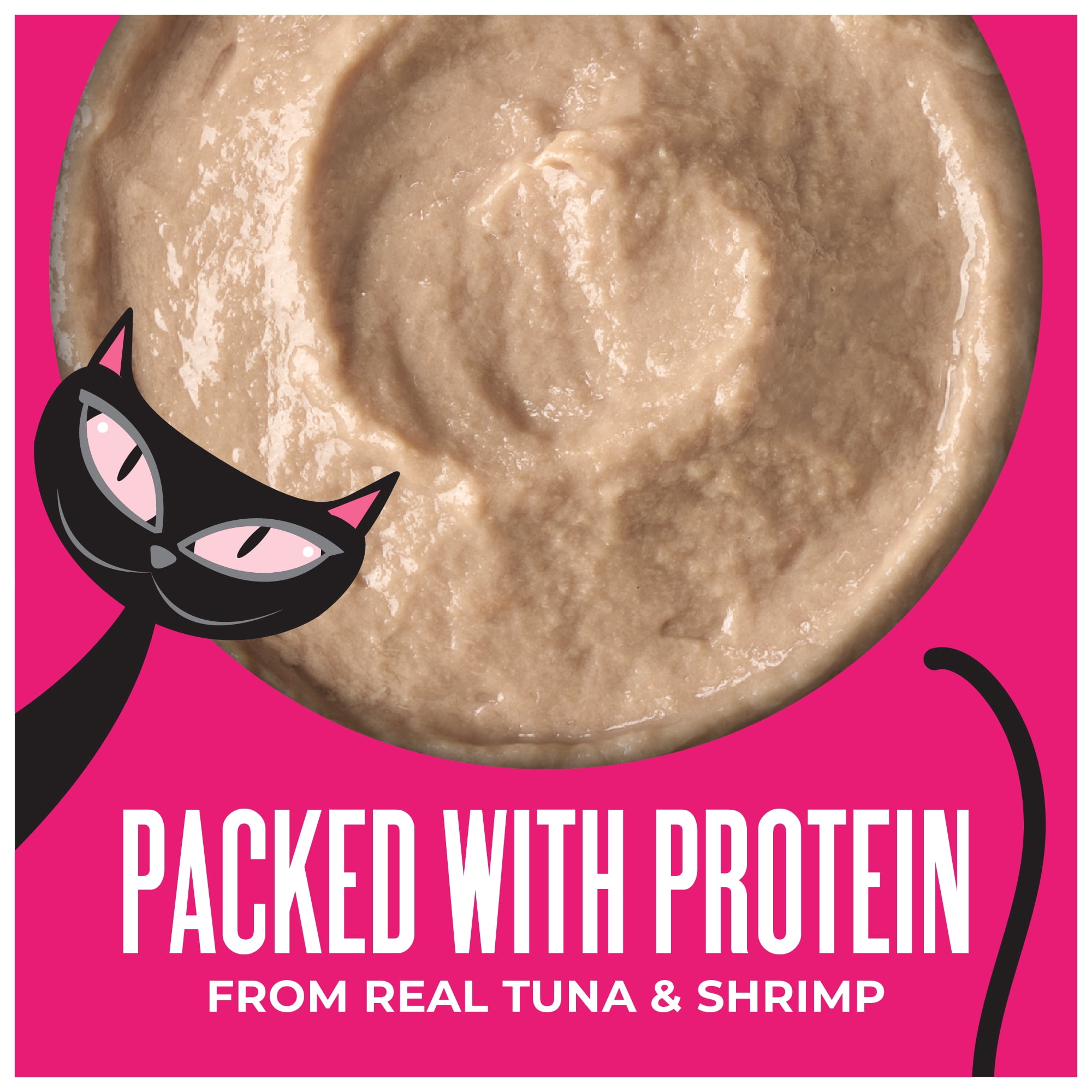 Tiki Cat Born Carnivore Wet Cat Food, Mousse, Tuna & Shrimp Recipe in Tuna Broth, 2.4 oz. Pouch