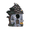 Grey, variant on Bird Houses for Outside Resin Bird House Room Garden Courtyard Backyard Decor Handmade House