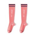 thumbnail image 1 of Visland 1 Paire Bas de Compression Rayé Extensible Long Tube Anti-Fatigue Chaussettes Sportives pour l'Escalade de Course à Pied, 1 of 6