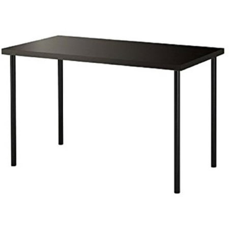 New Ikea Computer Desk Table Multi-use (black-brown and Black legs)
