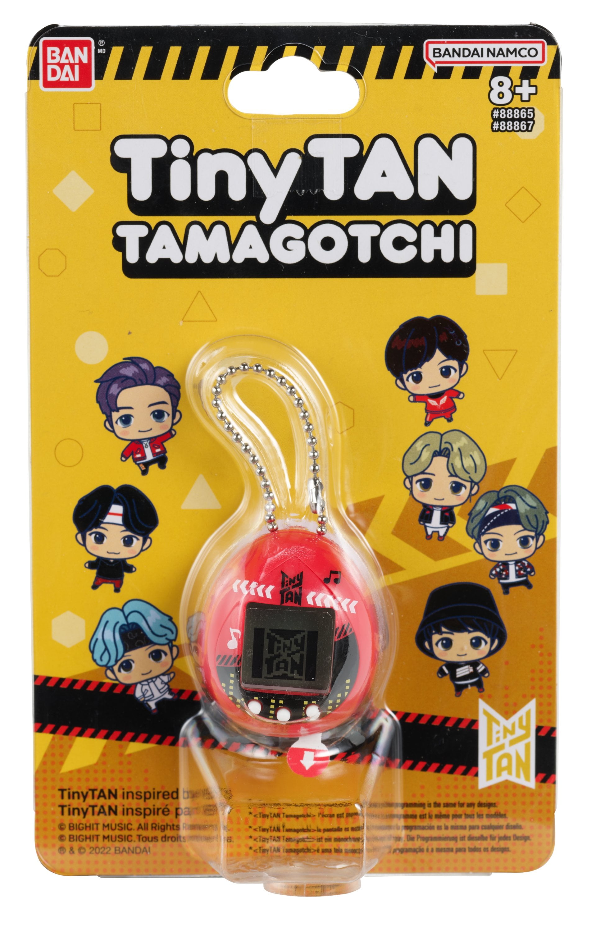 Tamagotchi nano x BTS TinyTAN Toy - Red, Interactive Magic