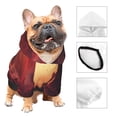 thumbnail image 3 of Pofeuu Shark Underwater Vortex Print Dog Clothes Dogs Sweater Soft Puppies Clothing Winter Puppy Sweaters Warm Outfit for Dogs-Large, 3 of 7