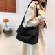 thumbnail image 5 of Bolso Hobo Acolchado para Mujer Bolso Mano Acolchado Bolso Bandolera Con Solapa Bolso Comprador (Negro), 5 of 9