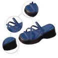 thumbnail image 5 of MKLEKYY Sandalias de Plástico para Mujer, Zapatos de Playa, Zapatillas para Mujer, Sandalias Planas de Una Sola Pieza para Vacaciones En La Playa, 5 of 5