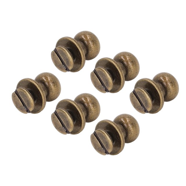 Perno de botón superficie brillante resistente y duradera 9x8 mm 200 juegos de remaches de tornillo para bolsa Amonsee Otros