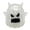 A006- White, variant on Halloween Ghost Squishy Toy with Bead-Filled Squeeze Design, White, for Kids Party Favors, Relaxation Toy