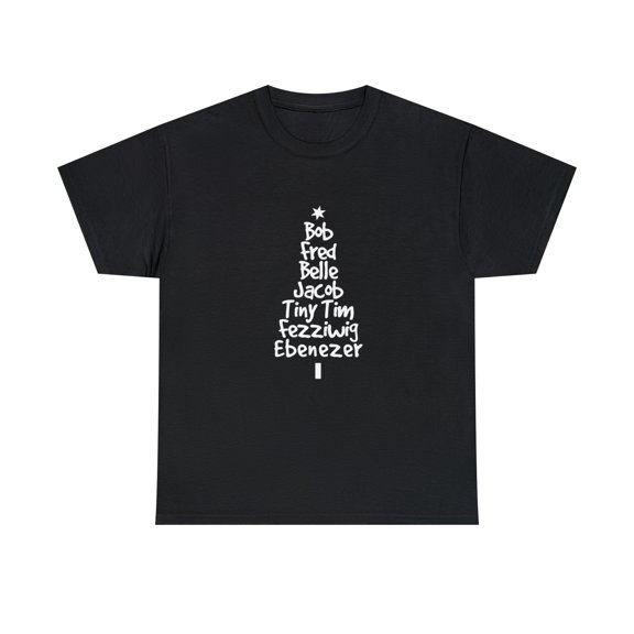 Christmas Carol Characters Dickens Literature T-Shirt