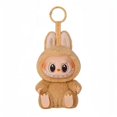 thumbnail image 3 of Labubu Nueva Figura de Anime Popular Tiene un Asiento Serie Colgante Flocado Modelo de Juguete Réplica de Monstruo Kawaii Llavero de Juguete Regalo de Navidad, 3 of 5