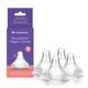 thumbnail image 1 of Tetinas para biberones Lansinoh NaturalWave 100% silicona 4C 6M+, 1 of 8