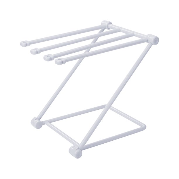 Popular! Dishwashing Cloth Holder, Foldable Display Rack, Multifunctional Hair Bow Storage Vertical Display Shelf Desktop Storage Holder For Towel