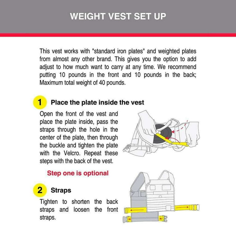 Classic weight vest + Sand Plates – UNBROKENSHOP