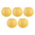 thumbnail image 2 of 5 piezas Strade Fareast Limited farolillo de papel redondo chino 30cm amarillo, 2 of 8