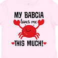 thumbnail image 4 of Inktastic My Babcia Loves Me Grandson Boys or Girls Toddler T-Shirt, 4 of 5