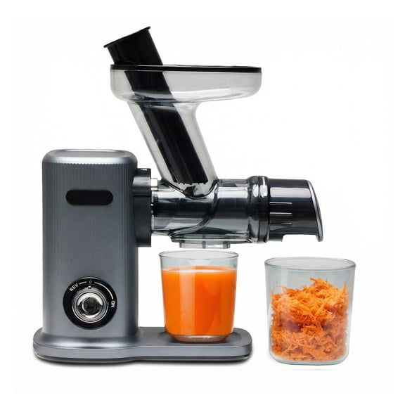 EDX 7-Stage Slow Masticating Juicer, 150-300W 120V Quiet 65dB Cold Press Juicer, Max Juice Yield & Min Oxidation for Fruits & Vegetables, Ideal for Home Kitchen & Healthy Lifestyle