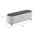 thumbnail image 2 of PENGXIANG Kitchen Plastic Chopsticks Container Durable Sturdy Storage Box for Kitchen Cabinet Dinning Table - Light Luxury White, 2 of 2