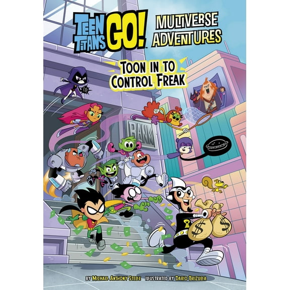 Teen Titans Go! Multiverse Adventures Toon in to Control Freak, (Paperback)