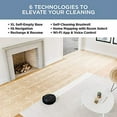 thumbnail image 4 of Shark IQ Robot Vacuum AV1002AE with XL Self-Empty Base, Self-Cleaning Brushroll, Advanced Navigation, Wi-Fi, Compatible with Alexa, 2nd Generation, 4 of 14