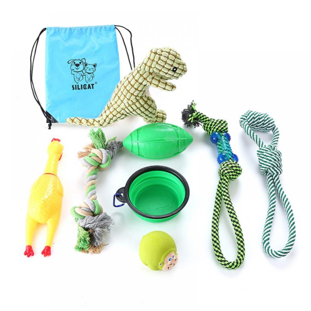 Cute Practical Best Small Dog Chew Toys Cute Durable Stuffed Plush Rope Puppy Toys for Tiny Dogs