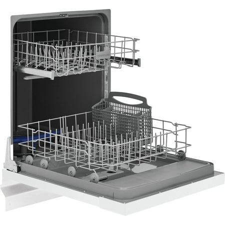 Frigidaire 24" Front Control Built-In Dishwasher, 62dba - White