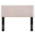 thumbnail image 2 of Modway Leila Performance Velvet King/California King Headboard in Pink, 2 of 7