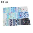 thumbnail image 1 of HEVIRGO 50Pcs Cotton Fabric DIY Handmade Patchwork Quilting Sewing Craft Scrapbook Cloth, 1 of 10